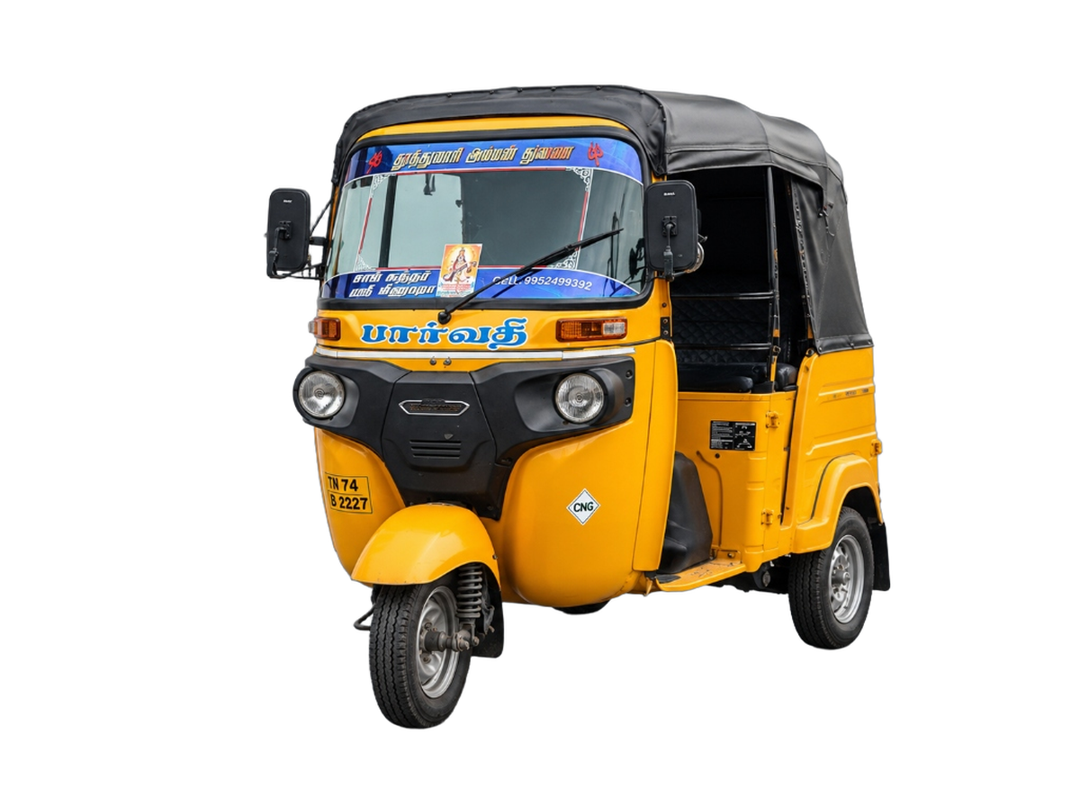 3D Perspective Auto Rickshaw